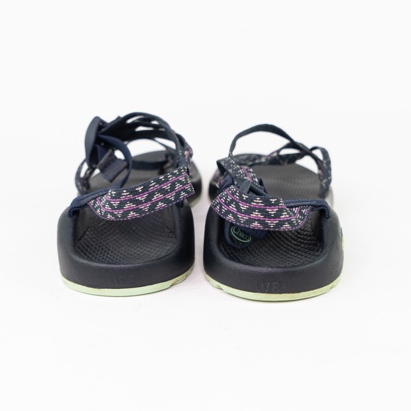 Chaco ZX2 Classic Strappy Water Shoes Sandals York Eclipse Purple Navy Womens 8 - Picture 3 of 12